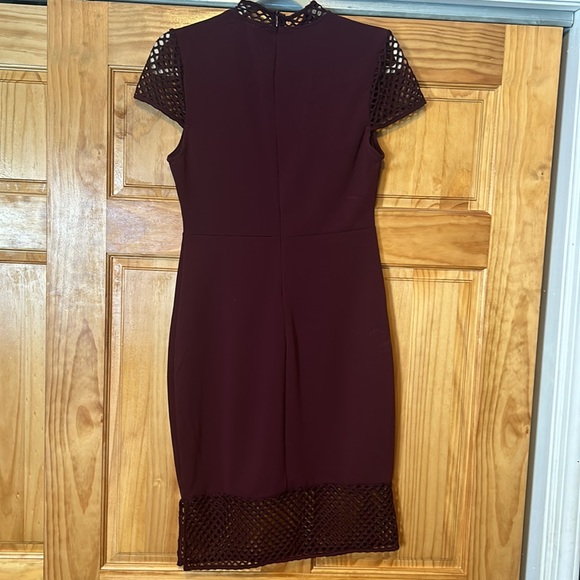 Women dress. Burgundy. Size L - Picture 4 of 5